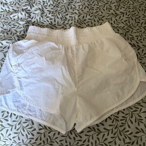 High waisted athletic shorts